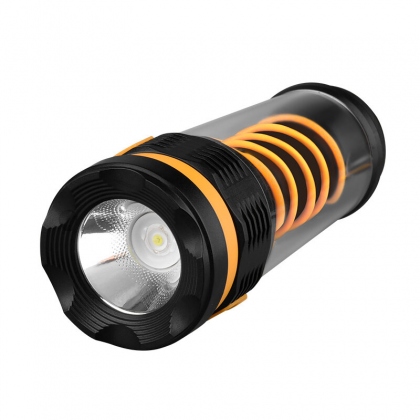 High Power LED Flashlights Versatile Camping Atmosphere Light USB Rechargeable Tent Lamp Outdoor Emergency Lantern COD