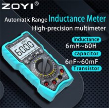 ZOYI ZT-980L Digital Multimeter 6000 Count Transistor Test Frequncy Diode Triode Temperature Inductance Test Current COD