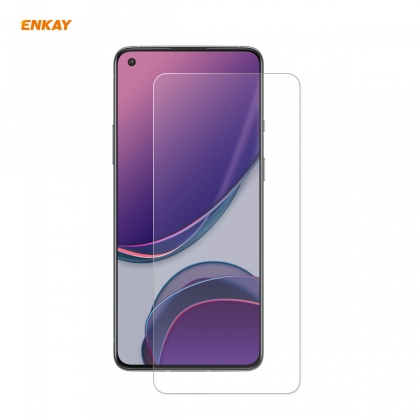 ENKAY 1/2/5Pcs for OnePlus 8T Front Film 9H 2.5D Ultra-Thin Anti-Scratch Anti-Explosion Tempered Glass Screen Protector COD