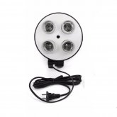 4 Socket E27 Video Shooting Light Lamp Bulb Head Holder COD