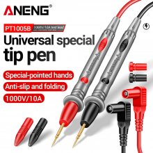 ANENG PT1005B 10A 1000V Digital Multimeter Probe Universal Test Lead Needle Pin Wire Pen Cable Kit Current Voltmeter Tester Wire COD