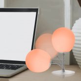 Smart LED Decompression Lamp Colorful Silicone Lamp Office Decompression Toy Ball Night Light Anti-stress Artifact COD