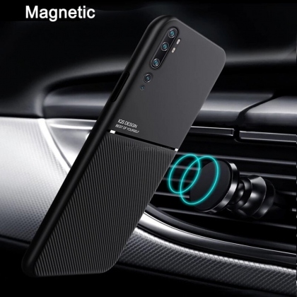 Bakeey for Xiaomi Redmi 9A Case Magnetic Texture Non-slip Leather TPU Shockproof Protective Case| Non-original COD