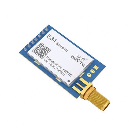 Ebyte® E34-2G4H27D nRF24L01P 2.4GHz 5km 27dBm 500mW DIP Auto Hopping Wireless Transceiver UART Module COD