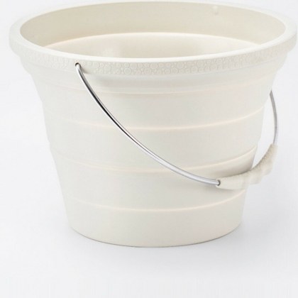 Jordan&Judy 7.2L Folding Silicone Water Bucket Camping Car Travel Fishing Washbasin Washing Pail from Xiaomi Youpin COD