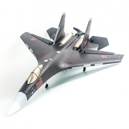 Upgraded QF009 SU-35 Fighter Brushless Version 375mm Wingspan 2.4GHz 4CH 3D/6D Switchable 6-Axis Gyro EPP RC Airplane Fixed Wing Glider RTF COD