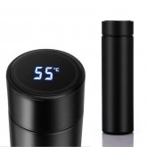 500ml Vacuum thermos LCD Temperature Display Water Bottle Stainless Steel Double Wall Insulated Cup COD