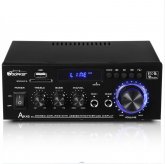 Woopker AK-45Pro HiFi Stereo Audio Amplifier Max 820W 2 Channel Class D bluetooth AMP Karaoke Player for Home Theater Car Speakers COD