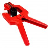 Single Hand F Clamp High Hardness Engineering Plastic G Style Design 50mm Maximum Opening Ideal for Woodworking and Model Aviation COD