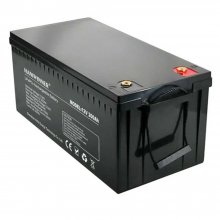 [US Direct] HANIWINNER 12.8V 200Ah LiFePO4 Lithium Battery Pack Backup Power, 2560Wh Energy, 2000+ Cycles, Built-in BMS, Support in Series/Parallel, IP55 Waterproof, Perfect for Replacing Most of Back