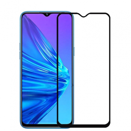 Bakeey Anti-Explosion Full Cover Full Glue Tempered Glass Screen Protector For OPPO Realme R5 COD