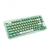 GAMAKAY GK75 Transparent Mechanical Keyboard Gasket 80 Keys RGB Hot Swappable Gateron G Yellow Pro Switch Triple Mode bluetooth Wireless Gaming Keyboard