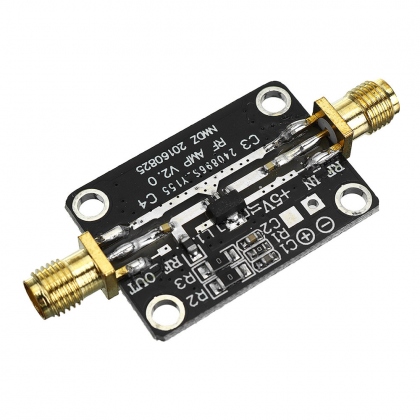 0.05-4GHz Ultra-low Noise NF=0.6dB High Linearity Broadband Amplifier LNA Input -110dBm COD