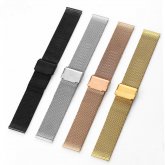 22mm Quick Release Steel Mesh Belt Replacement Strap for Zeblaze Smart Watch COD