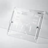 8mm Thickened Acrylic Bottom Plate with Adjustable Width Clear Visual Cutting Mini Table Saw Fit For Cutting Machine Gong Machine COD