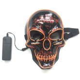 Halloween LED Mask Skull Glowing Mask Cold Light Mask Party EL Mask Light Up Masks Glow In Dark COD