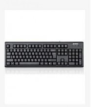 A4TECH WK-100 USB Wire Waterproof Fillet Keycap Keyboard COD