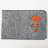 15.4" Woolen Felt Envelope Laptop Cover Sleeve Bag Case Pouch For Macbook Pro COD