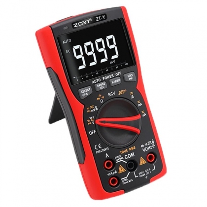 BSIDE ZT-Y EBTN LCD Multimeter 3Line Display 9999 Counts TRMS Auto-Range Voltmeter Capacitance Temp VFC NCV Hz Tester Flashlight COD