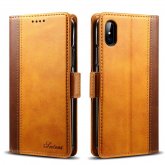 Bakeey Hybrid Color Wallet Card Sots Kickstand Case For iPhone X COD