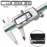 150mm Stainless Steel LCD Screen Display Digital Caliper 6 Inch Fraction / MM / Inch High Precision Stainless Steel LCD Vernier Caliper COD