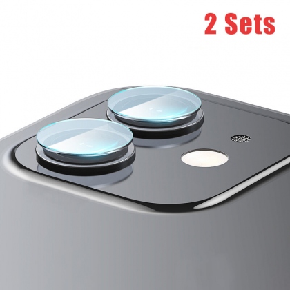 Bakeey for iPhone 12 Pro Max / 12 Mini / 12 / 12 Pro Lens Protector 2 Sets HD Clear Ultra-Thin Anti-Scratch Soft Tempered Glass Phone Camera Flim COD