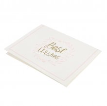 Creative Gilding Greeting Card for Birthday Thanksgiving Day Party Wedding Baking Best Wishes Card COD