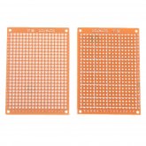 10pcs Universal PCB Board 5x7cm 2.54mm Hole Pitch DIY Prototype Paper Printed Circuit Board Panel Single Sided Board COD