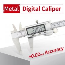 Stainless Steel Digital metal Fraction Caliper 150mm mm/ Inch High Precision large LCD display Vernier Caliper COD