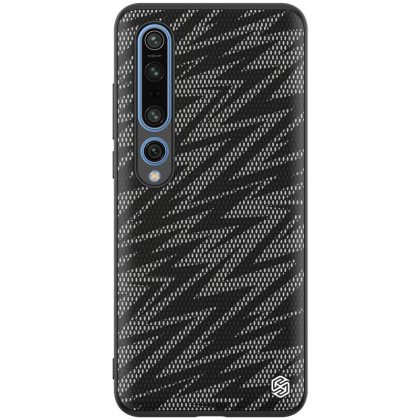 Nillkin for Xiaomi Mi 10 Mi 10 Pro Case Luxury Luster Twinkle Shield Woven Polyester + PU Leather Shockproof Protective Case Non-original COD