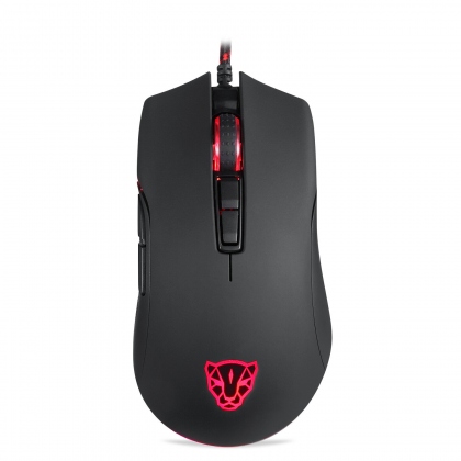 MOTOSPEED V70 USB Wired Gaming Mouse 6400 Optical Sensor RGB Backlit 8 Levels 12000 DPI Ergonomic PC Gaming Mouse COD