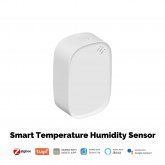 ZigBe Wireless Temperature and Humidity Sensor High Sensitivity with 50m Communication Range Compatible with Smart Home Devices Voice Monitoring Energy Efficient Home Automation