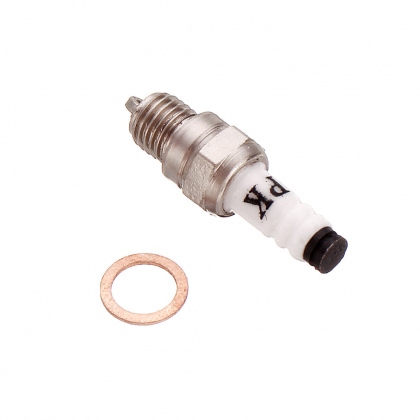 Eachine ET1, ET5, ET6, ET7, ET8, ETX Hit & Miss and ET5, ET5Pro, ET5S, EM1, EM2, EM3, EM4 Gas Engine Spare Parts Mini Spark Plug Accessories 1/4-32TPI CO