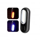 COB Two-color Bike Tail Light USB Charging Tail Light Mountain Bike LED Warning Light COD