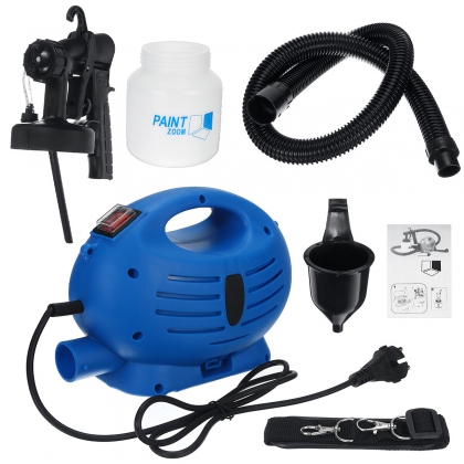 650W 800mL Three-way Electric Air Paint Sprayer Machine Kit For Brick Molding Painting COD