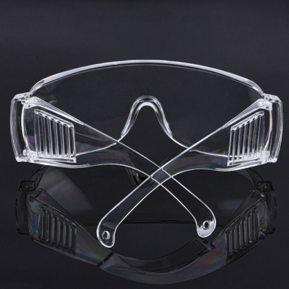 Bakeey Outdoor Transparent Goggles Anti-fog Anti-droplet Spread Dust-proof Impact Windproof Protecting Glasses COD