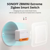 SONOFF ZBMINI L2 Extreme Zigbe Smart Switch Two-Way No Neutral Wire Timer Remote Control eWeLink Support Alexa Google Home COD