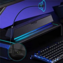 EDIFIER G1500bar Soundbar 7.1 Surround Gaming Speaker bluetooth USB 3.5mm Audio RGB Light Desktop Speaker with Mic COD