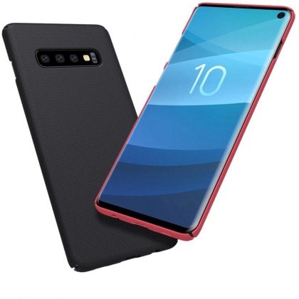 NILLKIN Frosted Shockproof Hard PC Back Cover Protective Case for Samsung Galaxy S10+ / Galaxy S10 Plus COD