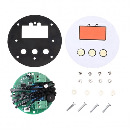 XH-W1818 High Precision Microcomputer Temperature Controller Circular Digital Display Embedded Thermostat COD