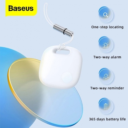 Baseus T2 Pro 365 Days Battery Life 2-Way Reminder Anti-lost Alarm Smart Tag Wireless Bluetooth Tracker Child Wallet Key Finder Locator COD