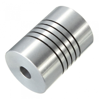 Flexible Shaft Coupling OD18mmx25mm CNC Stepper Motor Coupler Connector 6.35 To 8mm COD