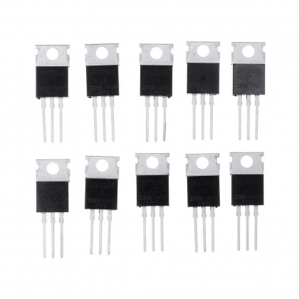 30Pcs IRF3205 IRF3205PBF MOSFET MOSFT 55V 98A 8mOhm 97.3nC TO-220 Transistor COD