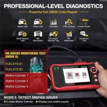 LAUNCH OBD2 Scanner CRP123 Elite Model Engine/ABS/SRS/Transmission Diagnostic Scan Tool SRS Airbag Code Reader Lifetime Free Update COD