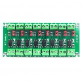 8-way Photoelectric Isolation Module Voltage Isolation Board Control Transfer Drive Board 817 Optocoupler Module COD