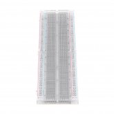 MB-102 MB102 Transparent Breadboard 830 Point Solderless PCB Bread Board Test Develop DIY COD