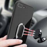 Bakeey 360° Rotation Ring Kickstand Magnetic Glass Protective Case for iPhone 7/7 Plus/8/8 Plus COD