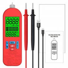 BSIDE A2 TechMaster TM-2000 Digital Multimeter Versatile Auto-Range Electrical Tester with LCD Display and 6000 Digit Accuracy COD