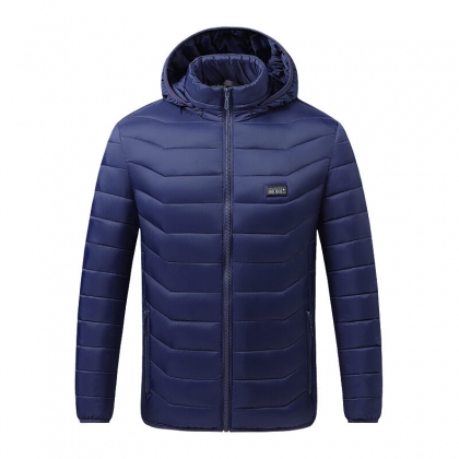 TENGOO HJ-21B Heated Jacket 21 Areas 4 Control Zones USB Charging Winter Warm Outdoor Electric Heating Jackets COD