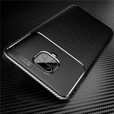 Bakeey Luxury Carbon Fiber Pattern Shockproof Silicone Protective Case for Xiaomi Redmi Note 9S / Redmi Note 9 Pro / Redmi Note 9 Pro Max Non-original CO